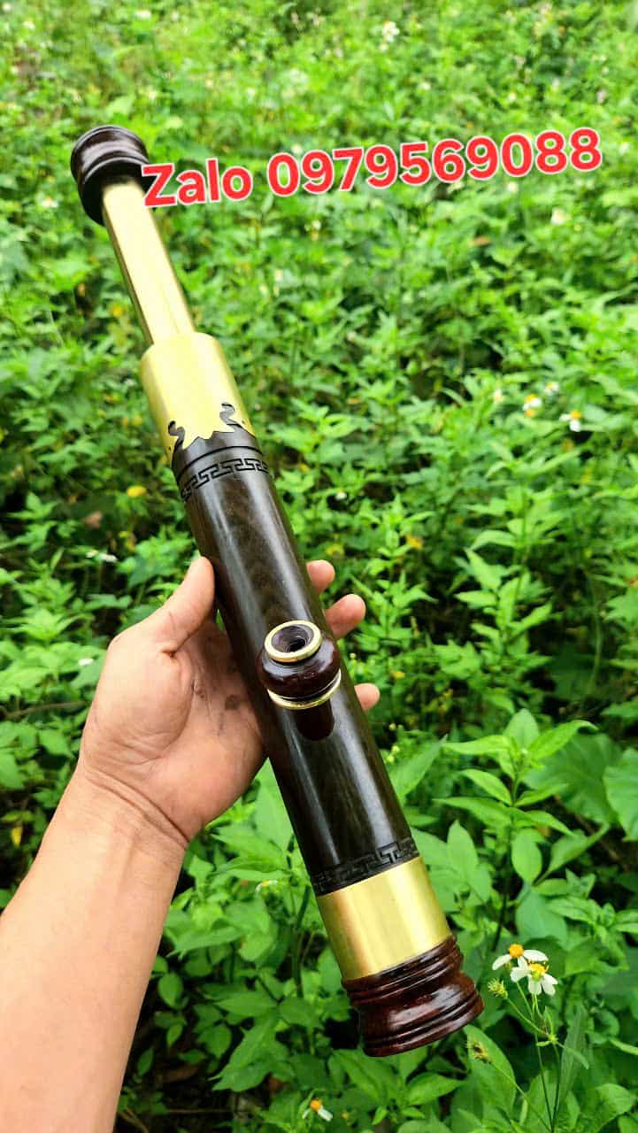 ĐIẾU RÚT GỖ MUN  VIỆT KÈM BAO DA